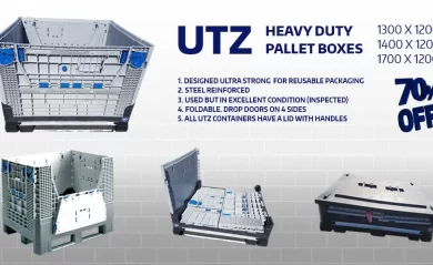 Why your company needs this extra large, heavy duty UTZ foldable pallet boxes? — Zam.webfactor.com