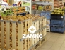 Pallet Box -4 detachable walls incl. 1 hinged gate and shelf - Zamko B.V.