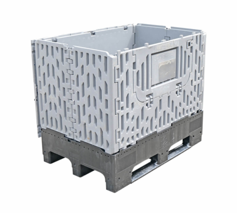 Poly-Hi-Pac used Pallet Box 800x1200xH1022mm - Zamko B.V.