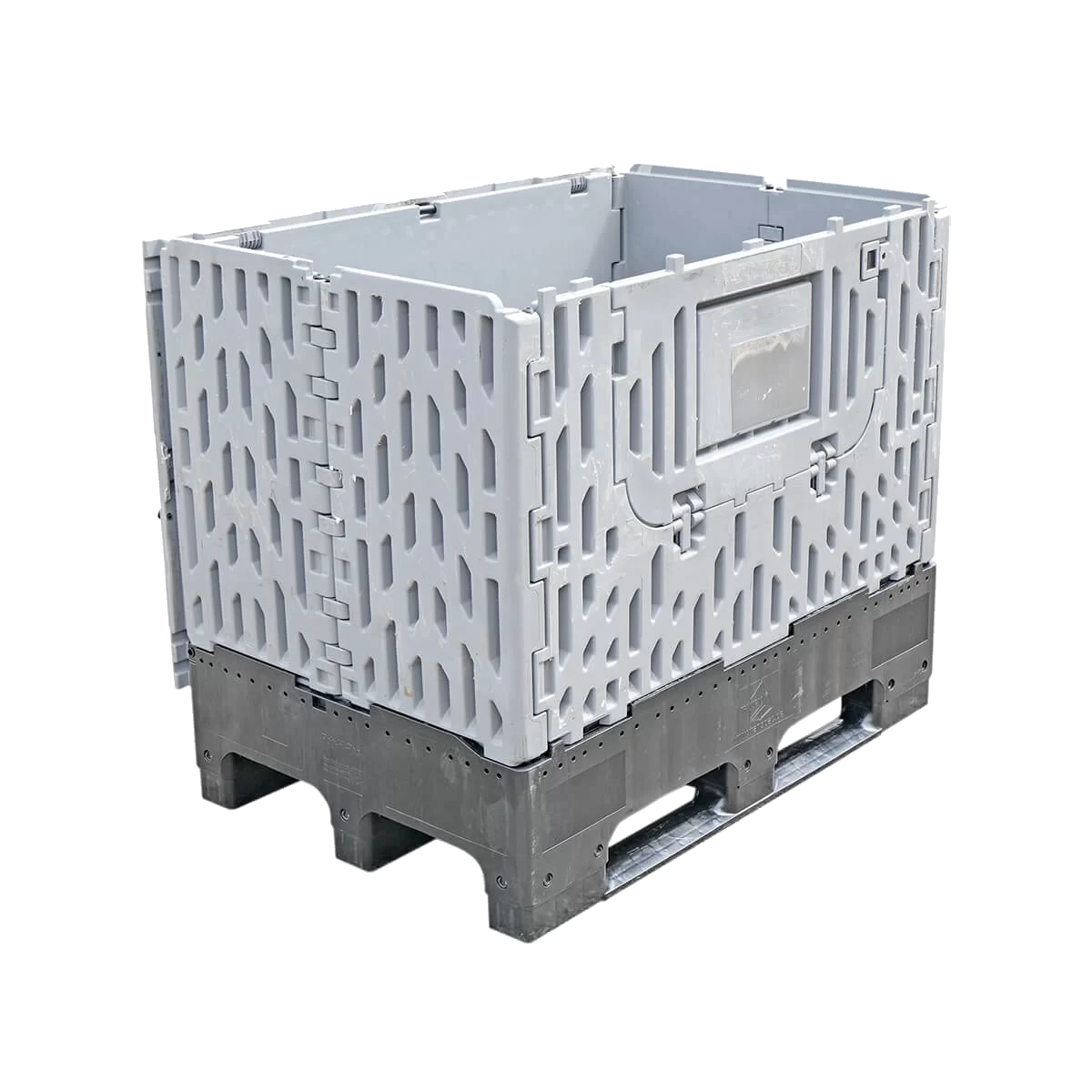  - Poly-Hi-Pac used Pallet Box 800x1200xH1022mm - Zamko B.V.